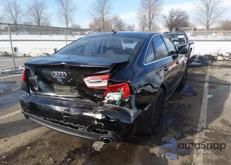 2014 Audi A6 3.0T Premium Plus из США, поврежденный, VIN WAUFGAFC0EN045606